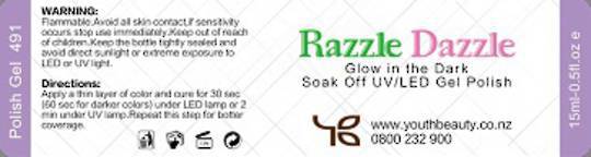 Razzle Dazzle 491 - Love Lilac ( Glow In The Dark ) image 1